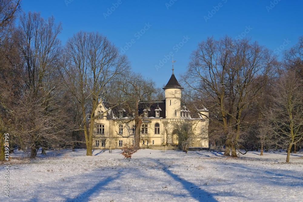 Hohenbocka Schloss Winter - Hohenbocka castle in winter