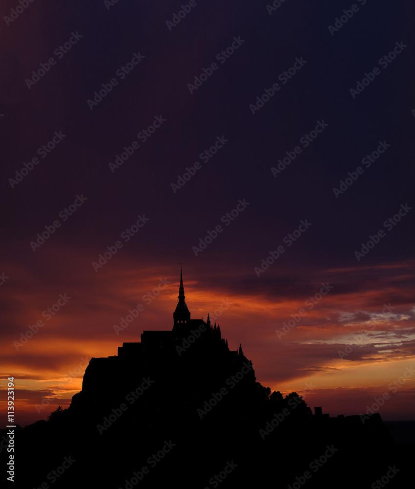 Obraz premium mont saint michel