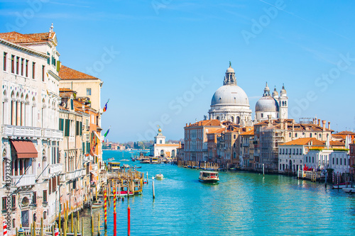 The Blue sky at Venice Canal in Italy © orpheus26