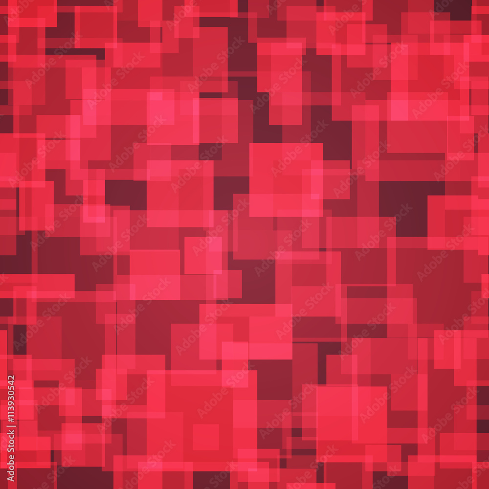 Red color seamless irregular rectangle mosaic Red color seamless irregular rectangle mosaic