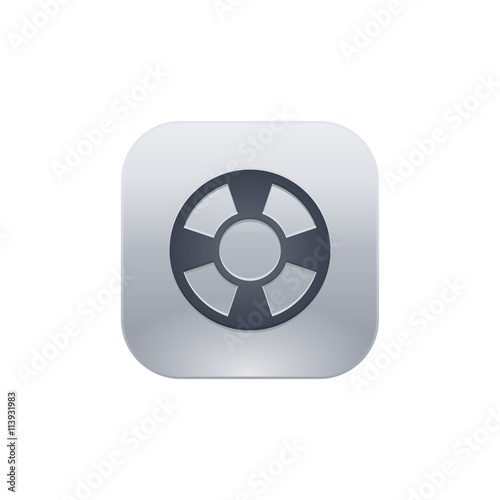 Glossy Push-Button