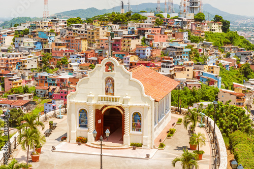 Small Catholic Chapel in Cerro Santa Ana Guayaquil photo