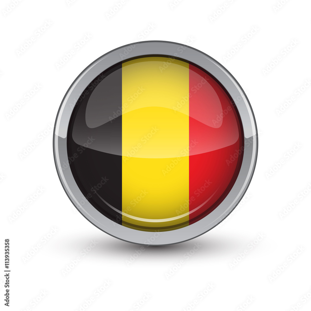 Fototapeta premium flag button