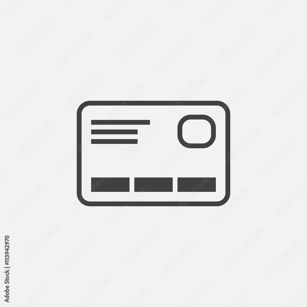 credit card icon credit card icon