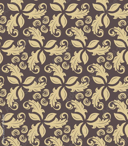 Floral Fine Seamless Pattern