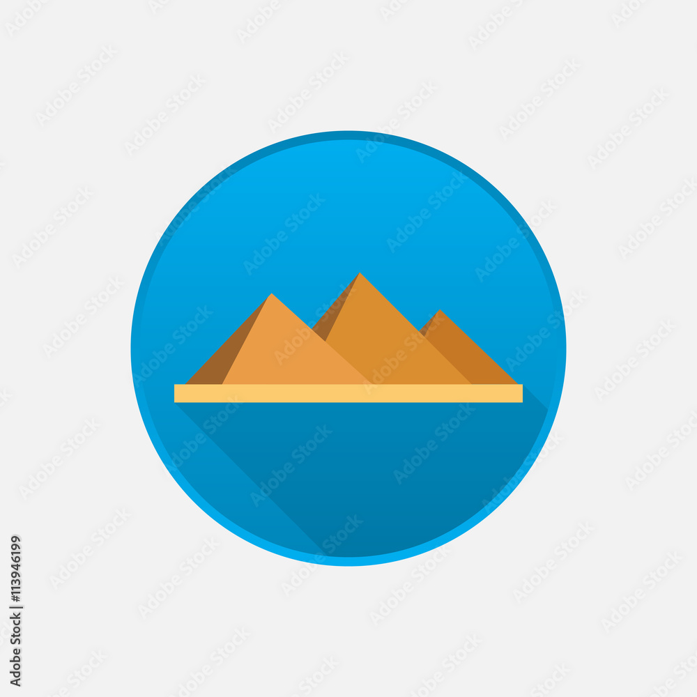 egypt pyramids icon