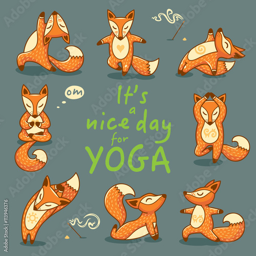 It is a nice day for Yoga