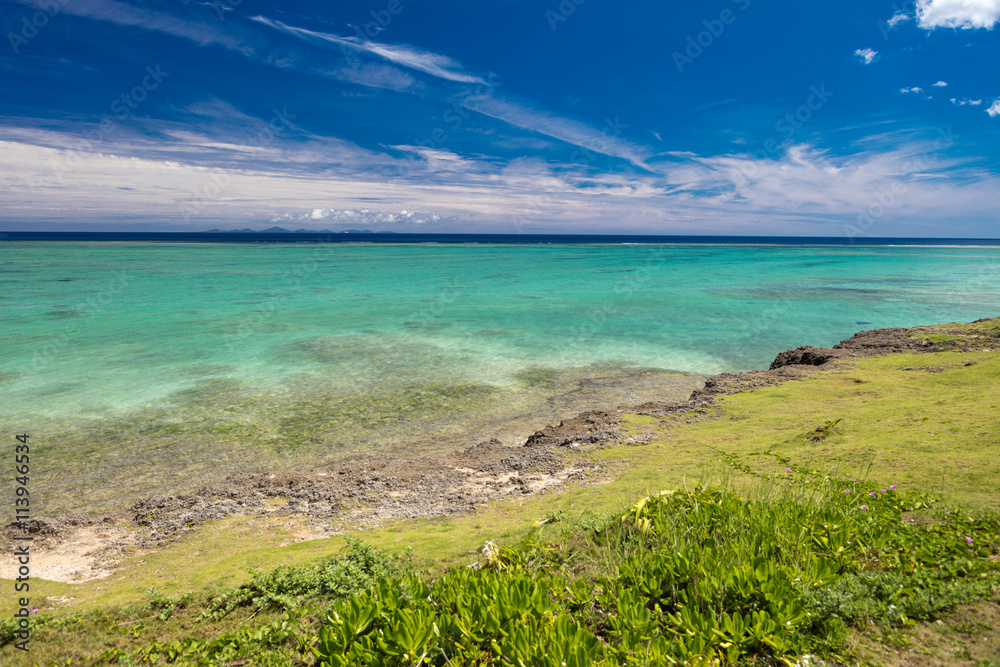 綺麗な沖縄のビーチ