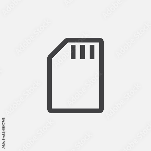 sd card icon photo