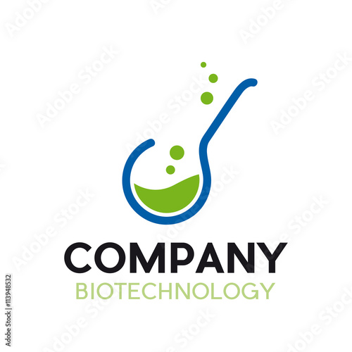 Vector abstract biotechnology concept