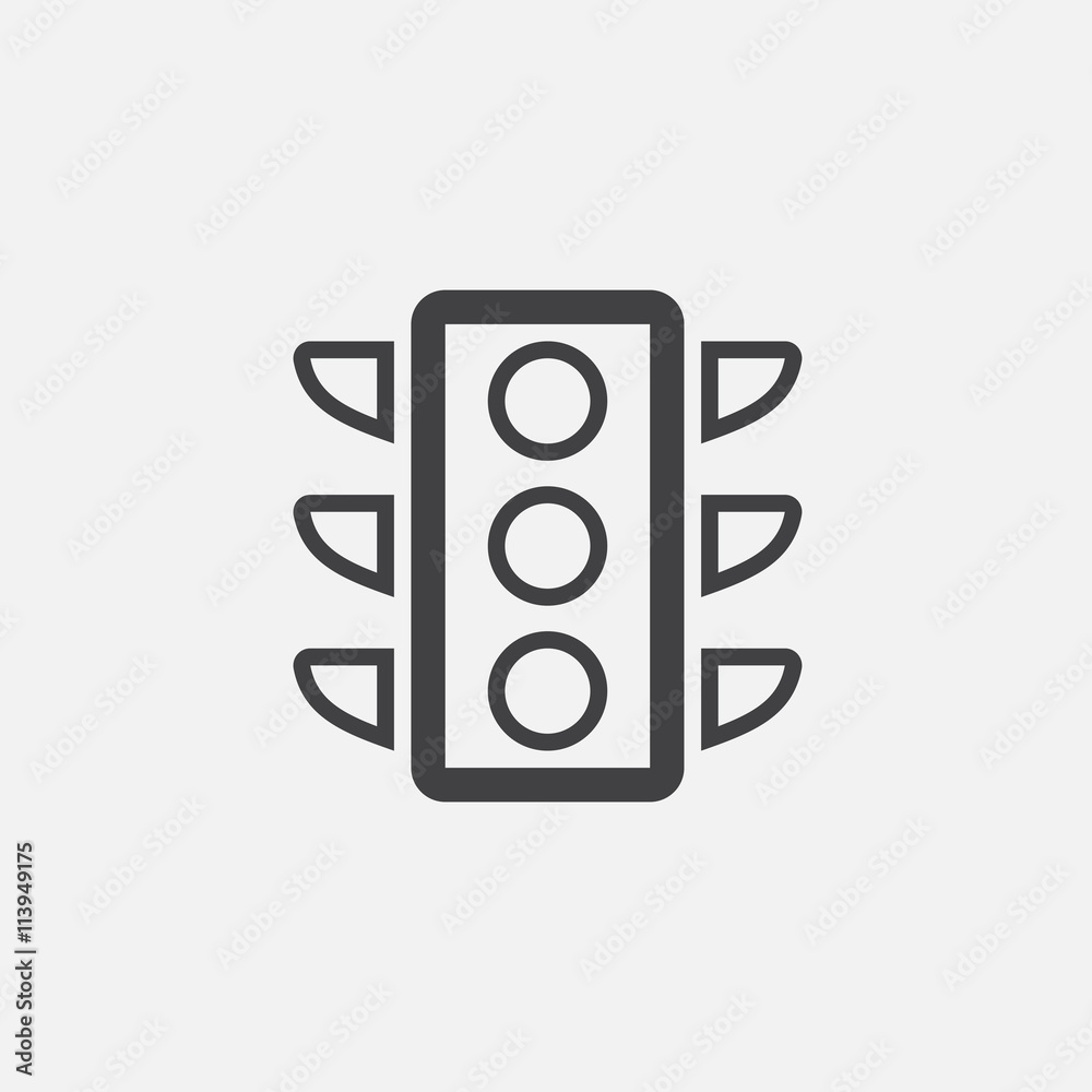 traffic light icon traffic light icon