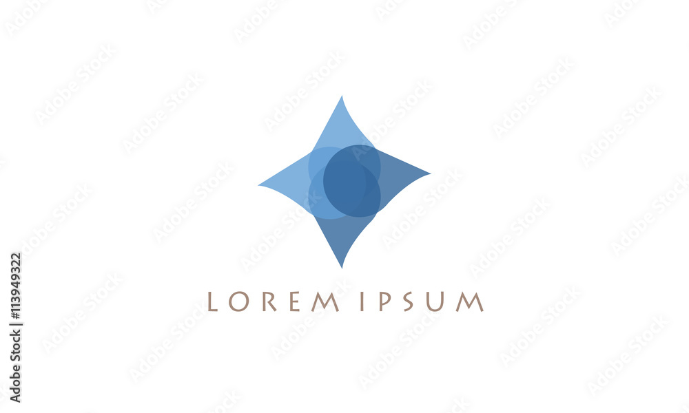 Fototapeta premium Water Logo template