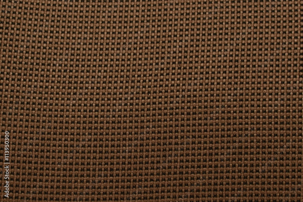 Background brown fabric, texture, design, space for text content Background brown fabric, texture, design, space for text content