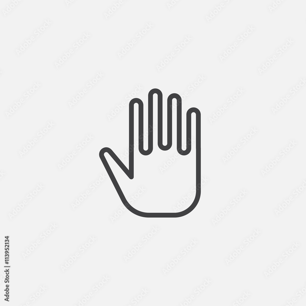 hand icon hand icon