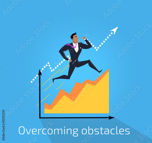 Overcoming Obstacles Banner Design