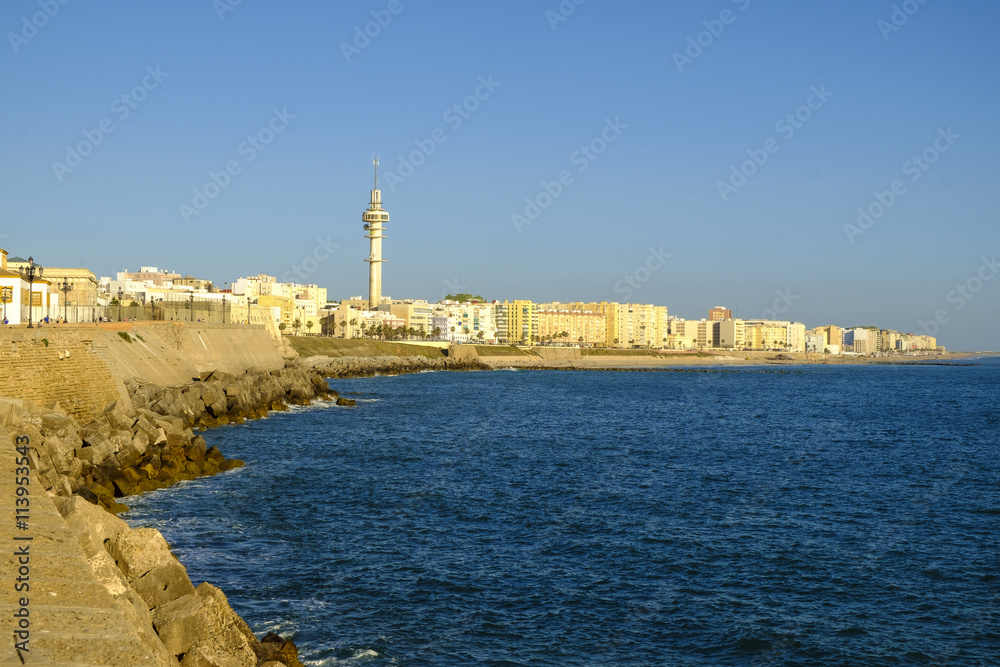 View of Cadiz, Andalusia, Spain