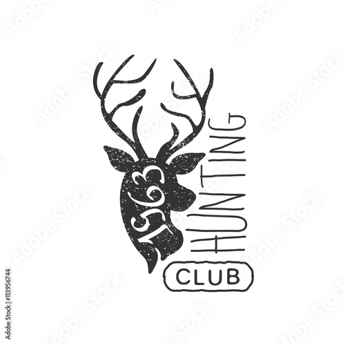 Hunting Club Vintage Emblem