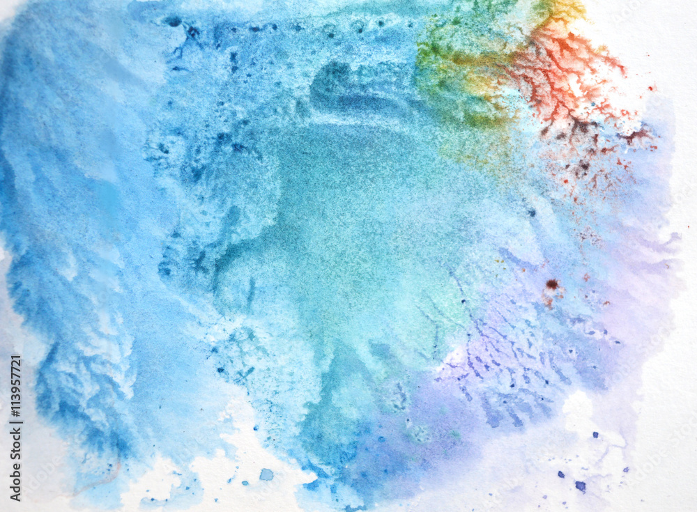 Beautiful abstract watercolor background for your design