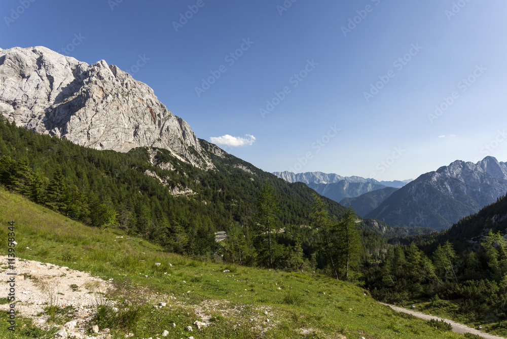 Mountain landscape - Julian Alps, Slovenia