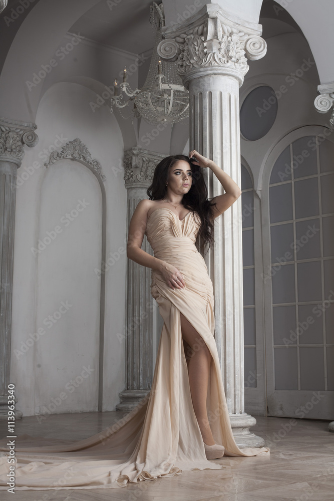 Fototapeta premium Stunning girl dress