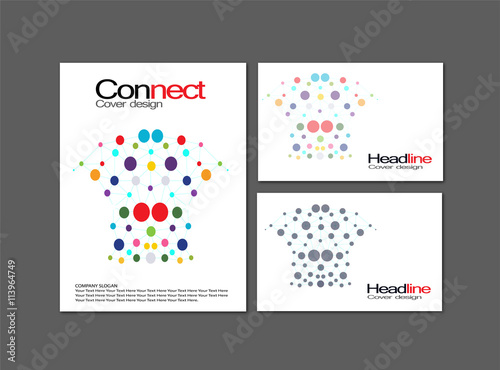 Connect logo,share logo,communication logo,social network,red,sound,audio,hyperlink, chain, handshake, partnership, union, vector logo template