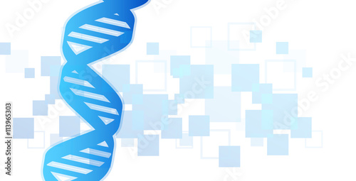 sfondo, dna, scienza, biologia, vettoriale