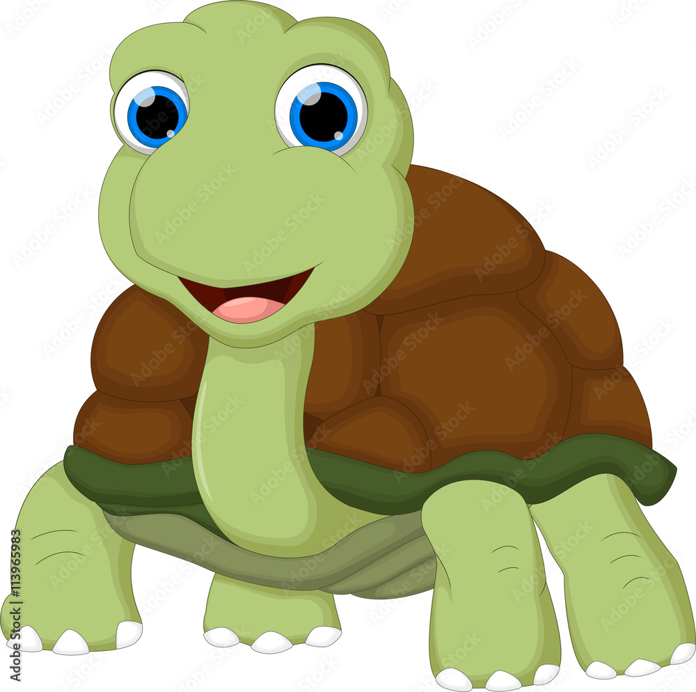 Obraz premium turtle cartoon for you design