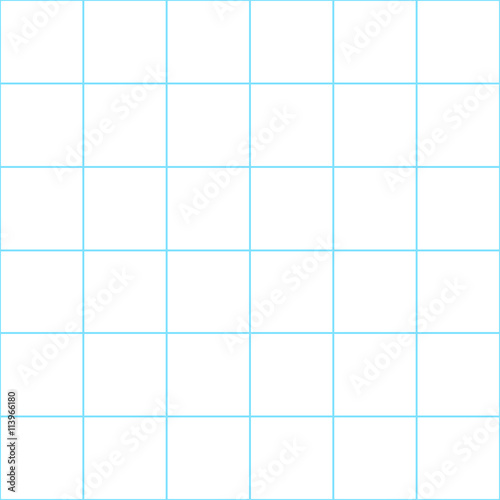 Blue Grid Whtie Background Vector Illustration