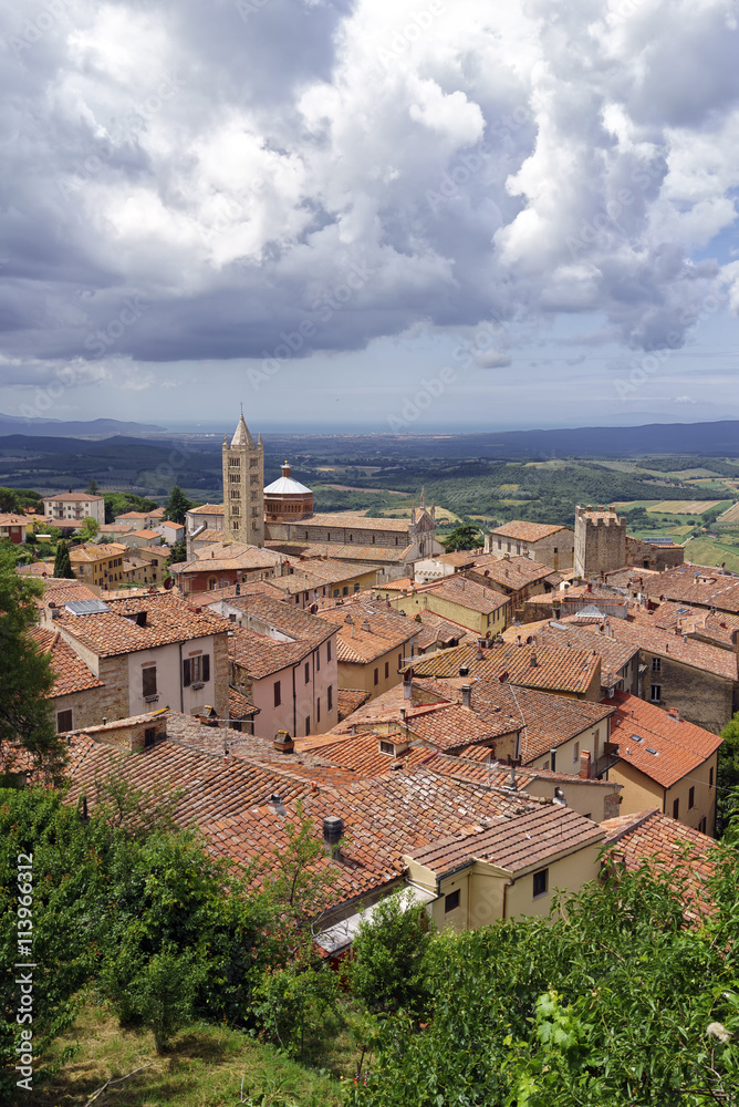 Massa Marittima Toscana vista dalla Torre