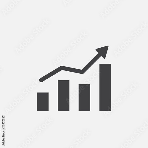 growing chart icon