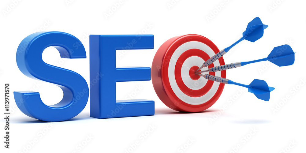 Successful SEO. Search engine optimization concept Successful SEO. Search engine optimization concept