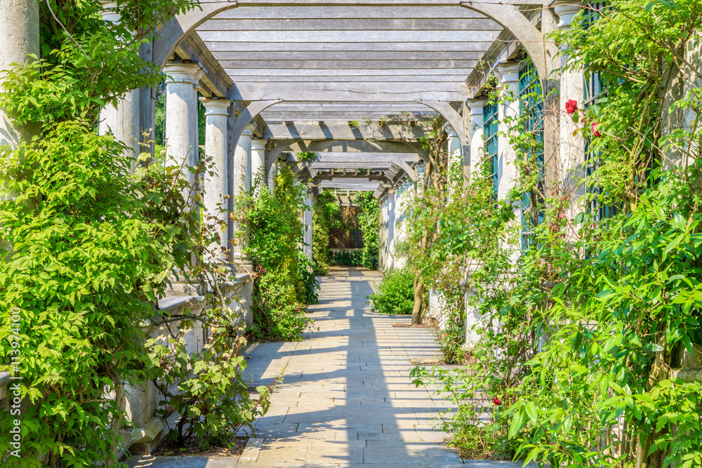 Hampstead Pergola and Hill Garden in London, England