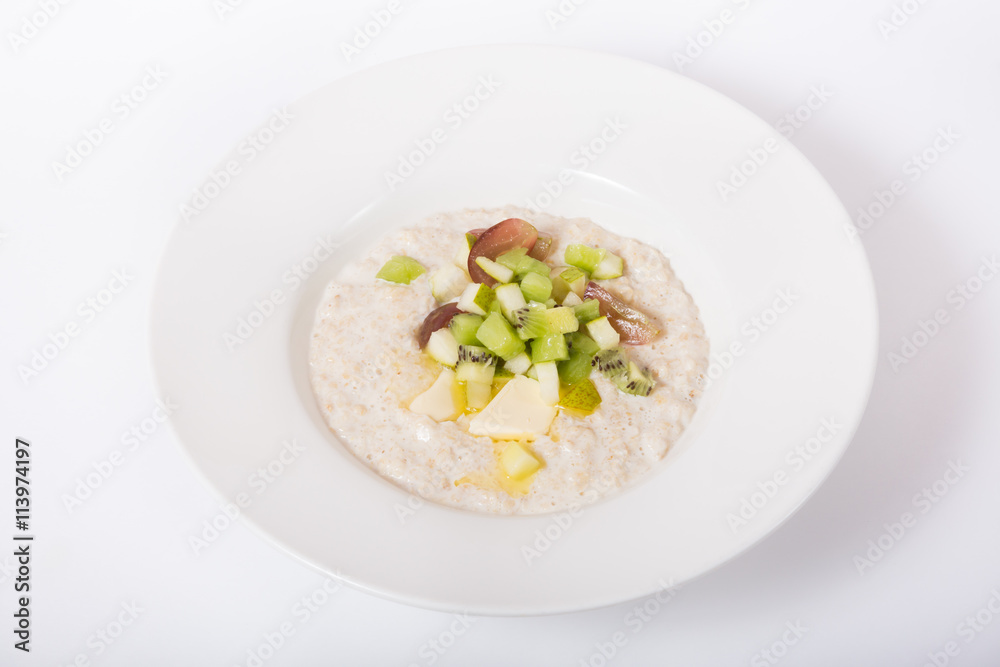 Oatmeal porridge with fruits Oatmeal porridge with fruits