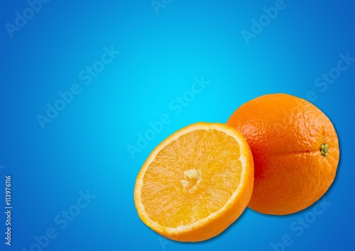 Orange.