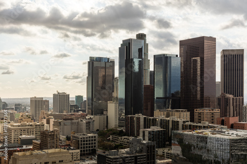 Skyscrapers in Los Angeles Downtown