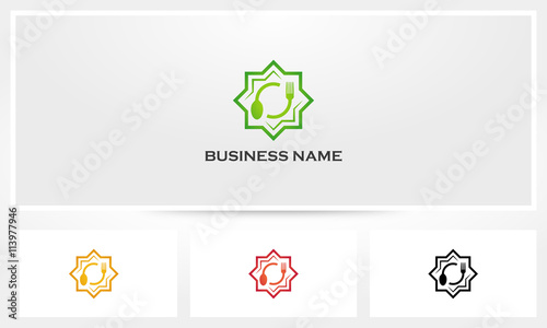 Middle Eastern Restaurant Logo 