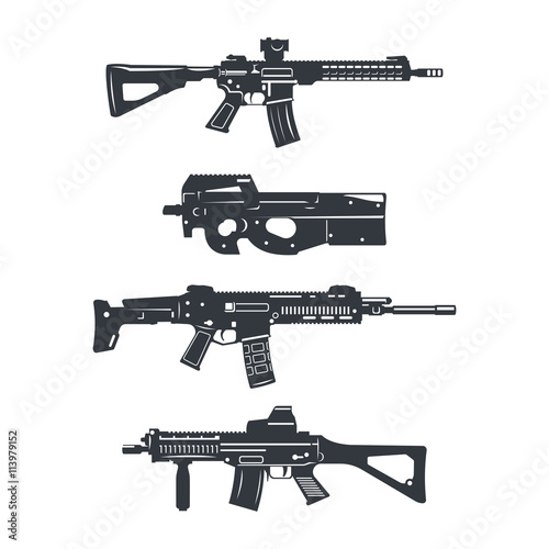 weapon rifle set2