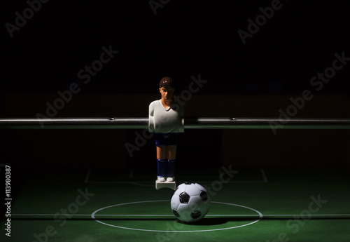 foosball table soccer . football players sport teame photo