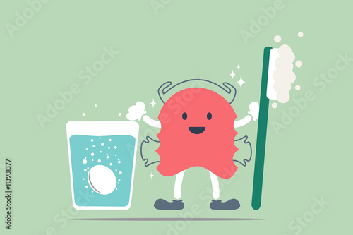 teeth retainer cleaning