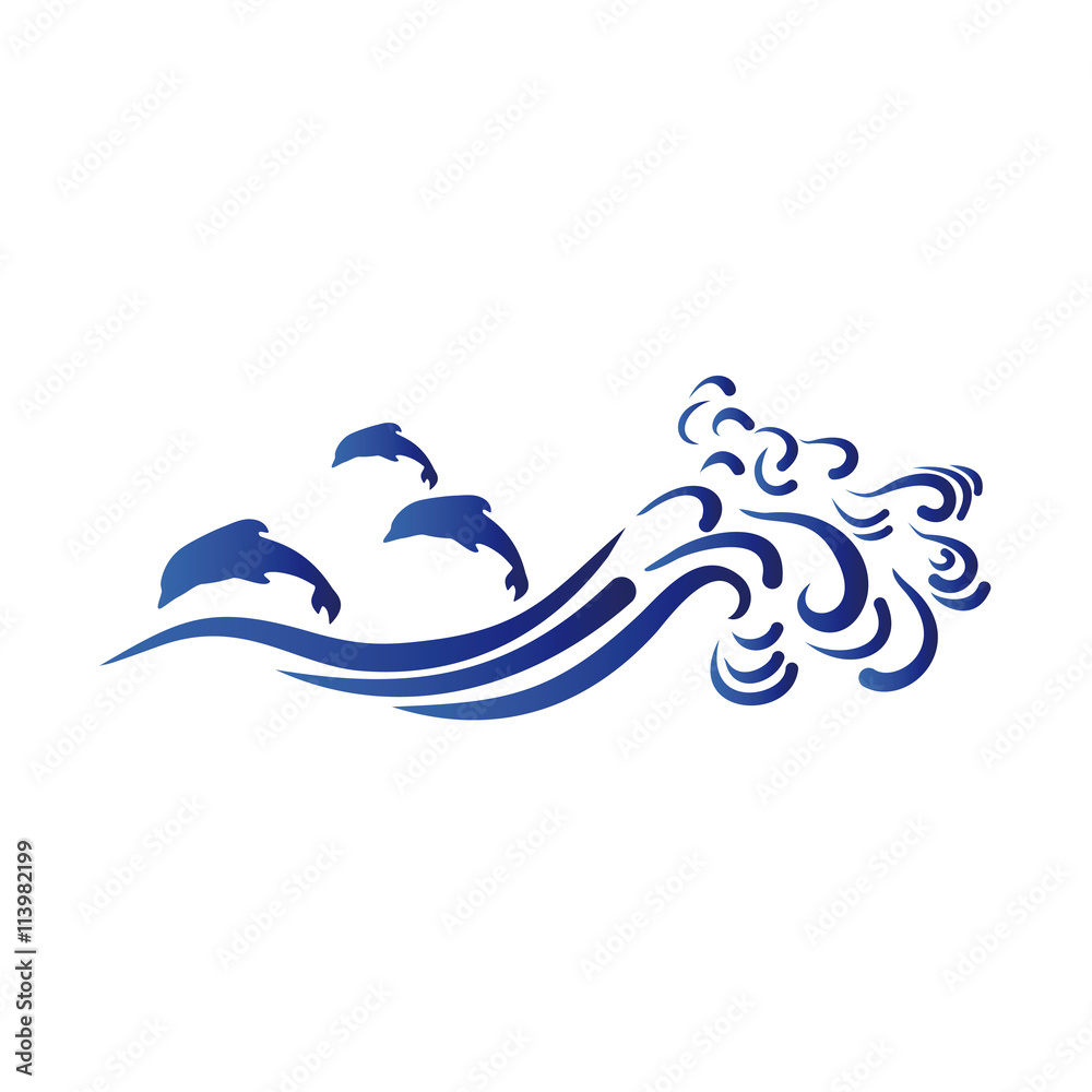 Dolphins. Logo.