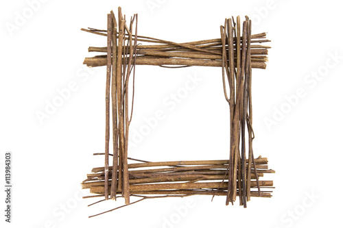 Obraz na płótnie frame w salonie