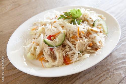 Spicy Thai Glass Noodle Salad