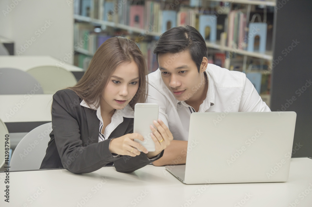 Business people working at the office