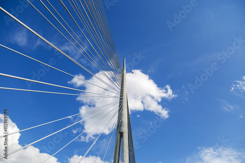 Cloudscape and the bridge