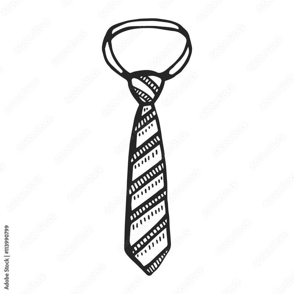 tie with stripes