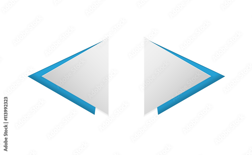 abstract triangle arrows