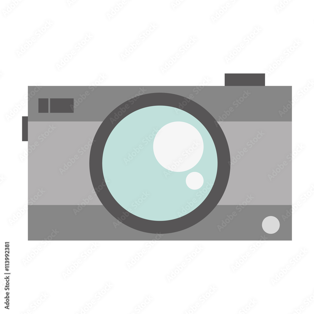 grey photographic camera grey photographic camera