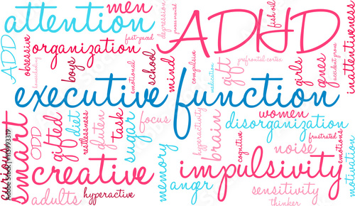 Executive Function Word Cloud