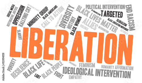 Liberation Word Cloud