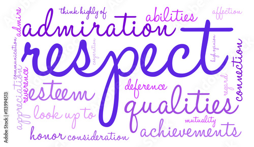 Respect Word Cloud